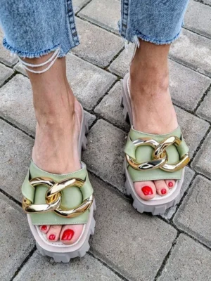 женские шлепанцы BM-5207