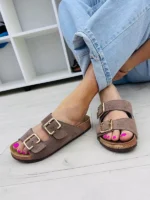 женские шлепанцы MS-077
