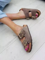 женские шлепанцы MS-077