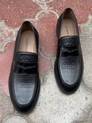 мужские лоферы 496-M