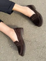 женские лоферы BM-156