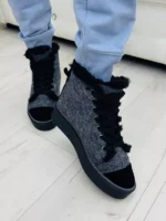 женские зимние кеды BM-2004