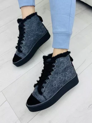 женские зимние кеды BM-2004