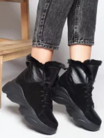 женские зимние ботинки BM-2164