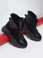 женские зимние ботинки BM-2164