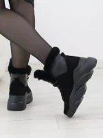 женские зимние ботинки BM-2164