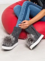 жіночі зимові напівчоботи BM-W1047