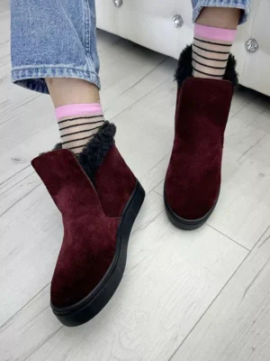 женские зимние хайтопы BM-W2109