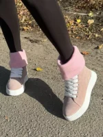 женские зимние кеды BM-W2264