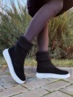 женские зимние хайтопы BM-W2329