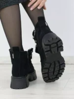 женские зимние ботинки BM-W2349