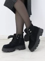 женские зимние ботинки BM-W2349