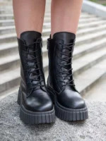 женские зимние ботинки BM-W2366