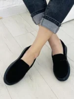 женские зимние лоферы BM-W3364