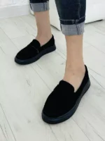 женские зимние лоферы BM-W3364