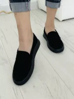 женские зимние лоферы BM-W3364