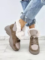 женские зимние ботинки BM-W588