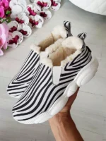 женские зимние слипоны BM-W6051