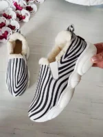 женские зимние слипоны BM-W6051