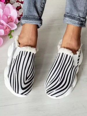 женские зимние слипоны BM-W6051