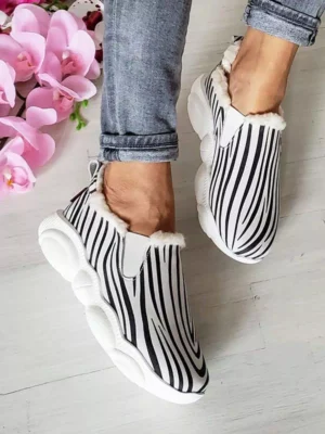 женские зимние слипоны BM-W6051