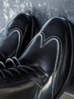 осенние мужские ботинки I-378