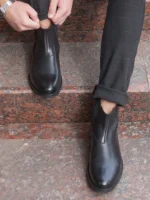 мужские зимние челси I-386