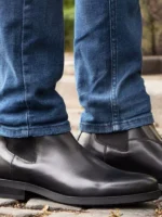 мужские зимние челси I-386