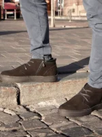 мужские зимние ботинки B-329