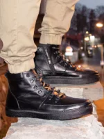 мужские зимние ботинки B-508