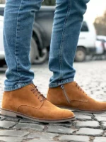 мужские зимние ботинки B-587