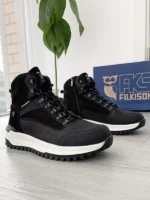 мужские зимние ботинки F-629